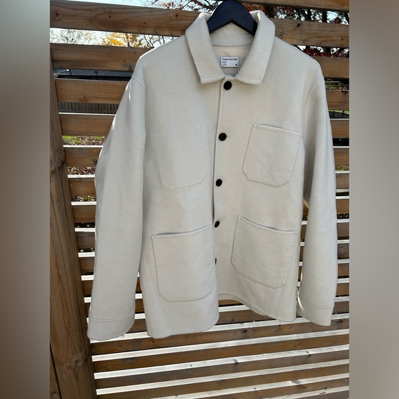NWT Frank And Oak The Worker Wool Jacket - Picture 1 of 6